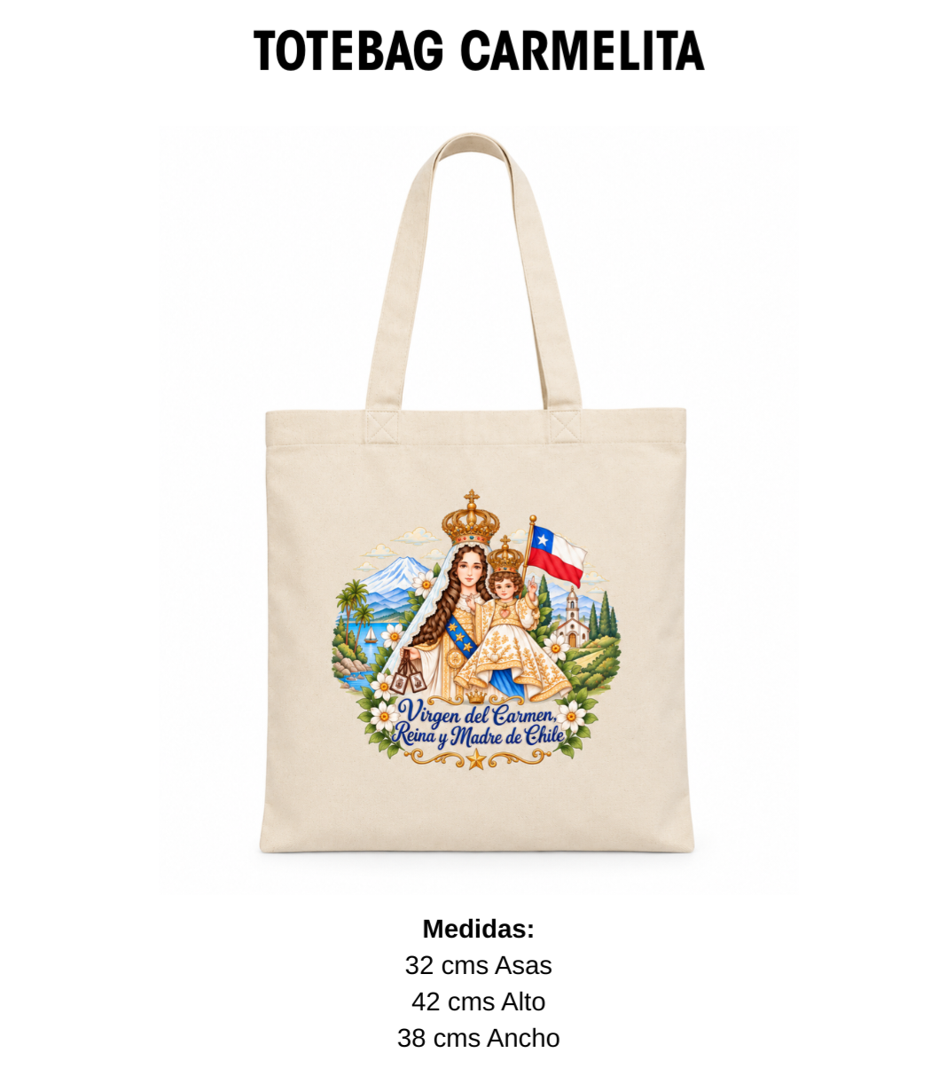 Bolsa Virgen del Carmen - 100 años de su coronación
