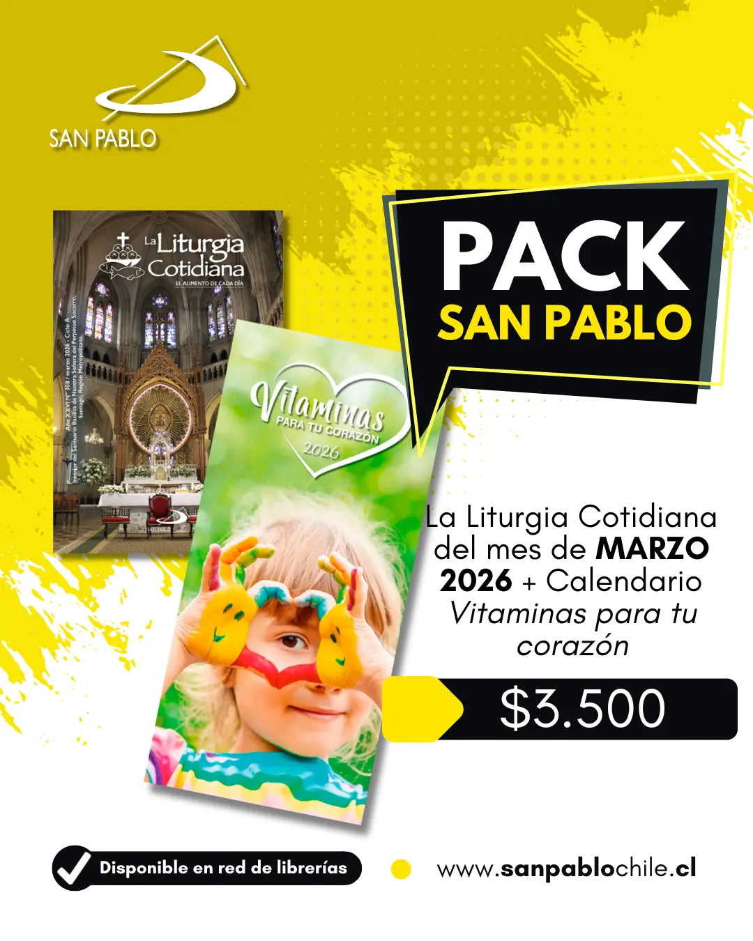 La Liturgia Cotidiana Marzo 2026 + Calendario Vitaminas para tu corazón