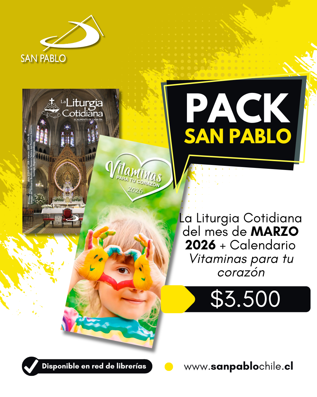 La Liturgia Cotidiana Marzo 2026 + Calendario Vitaminas para tu corazón