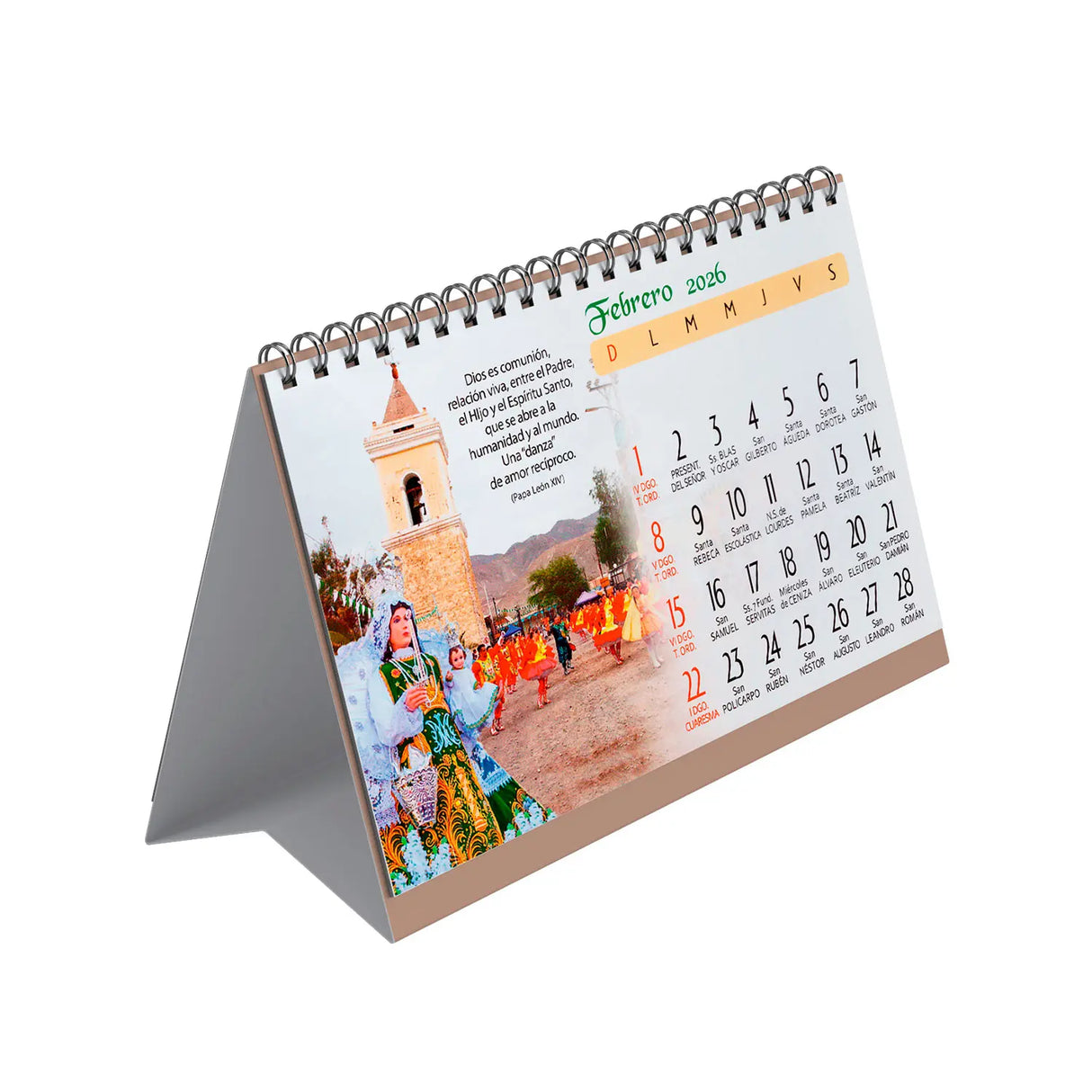 CALENDARIO QUILVO ESCRITORIO 2026