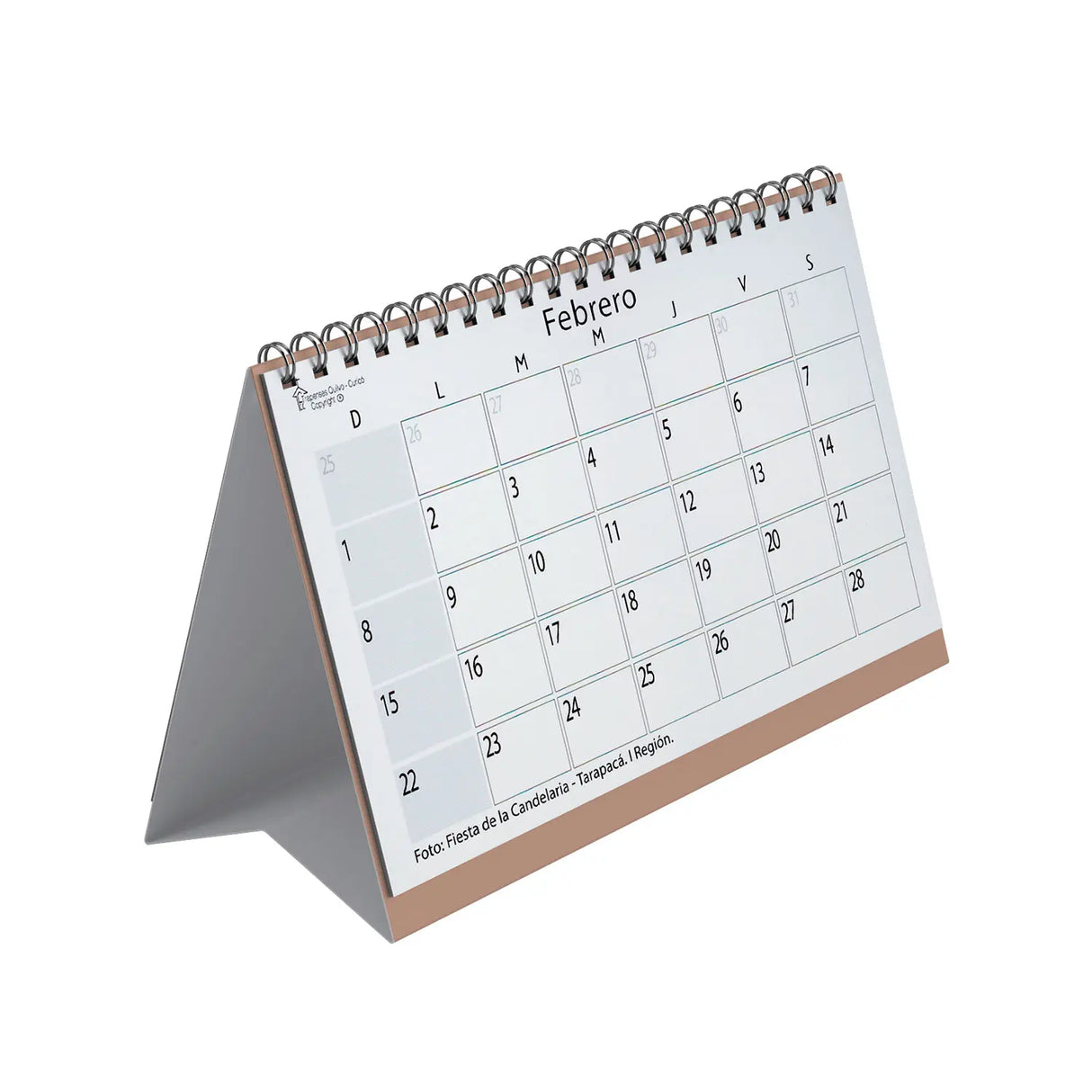 CALENDARIO QUILVO ESCRITORIO 2026