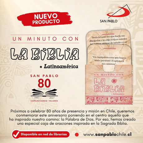Caja  Un Minuto con La Biblia