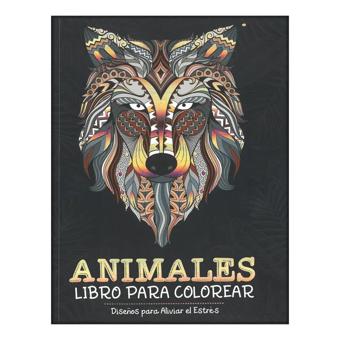 Animales Libro para Colorear - Diseños para aliviar Estrés
