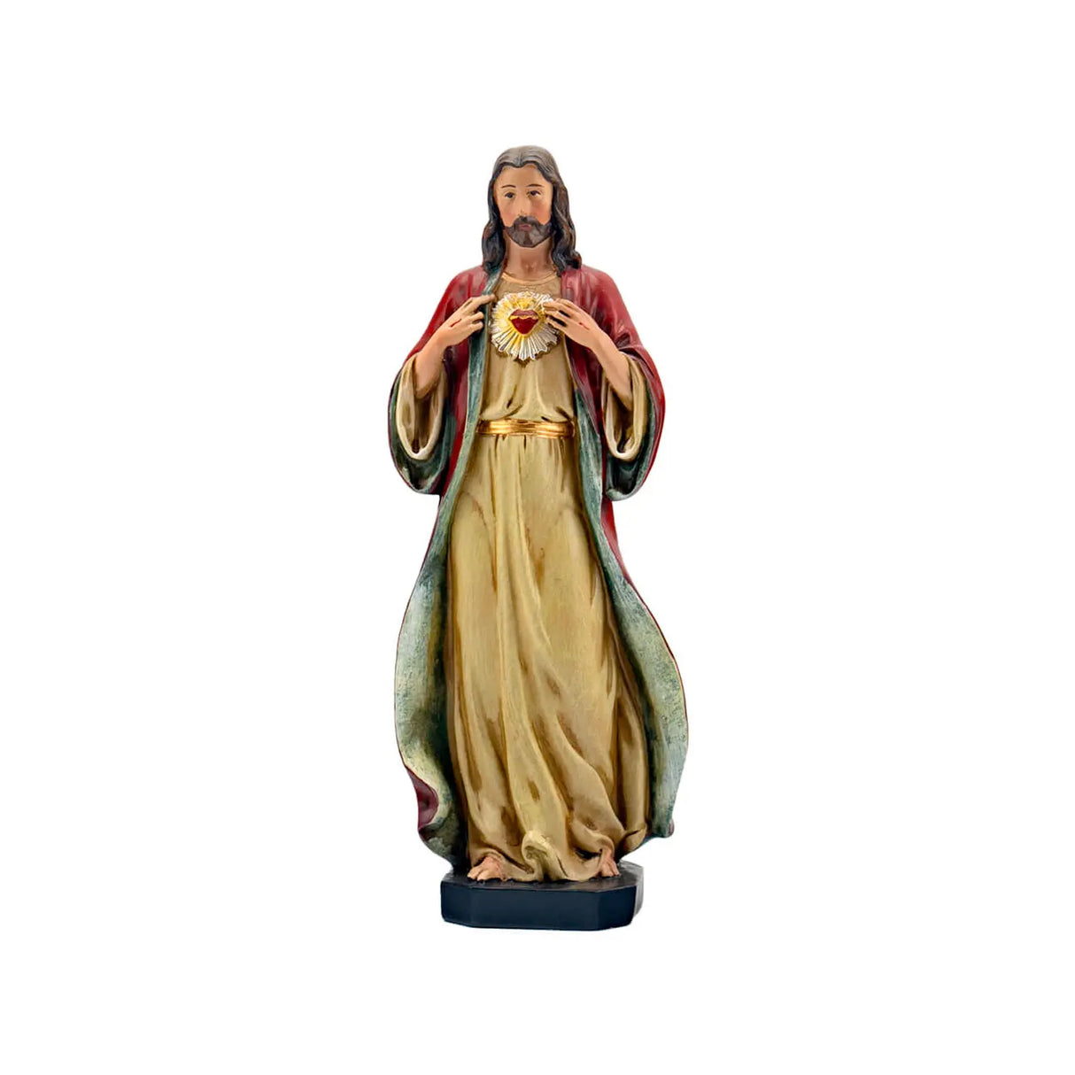 Sagrado Corazón de Jesús 16 cm (Resina)