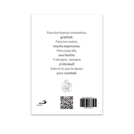 Tarjetas de Navidad Modelo 3 ( 25 unidades)