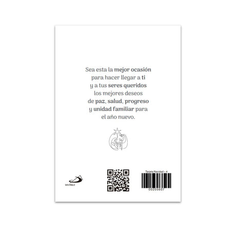 Tarjetas de Navidad Modelo 4 ( 25 unidades)