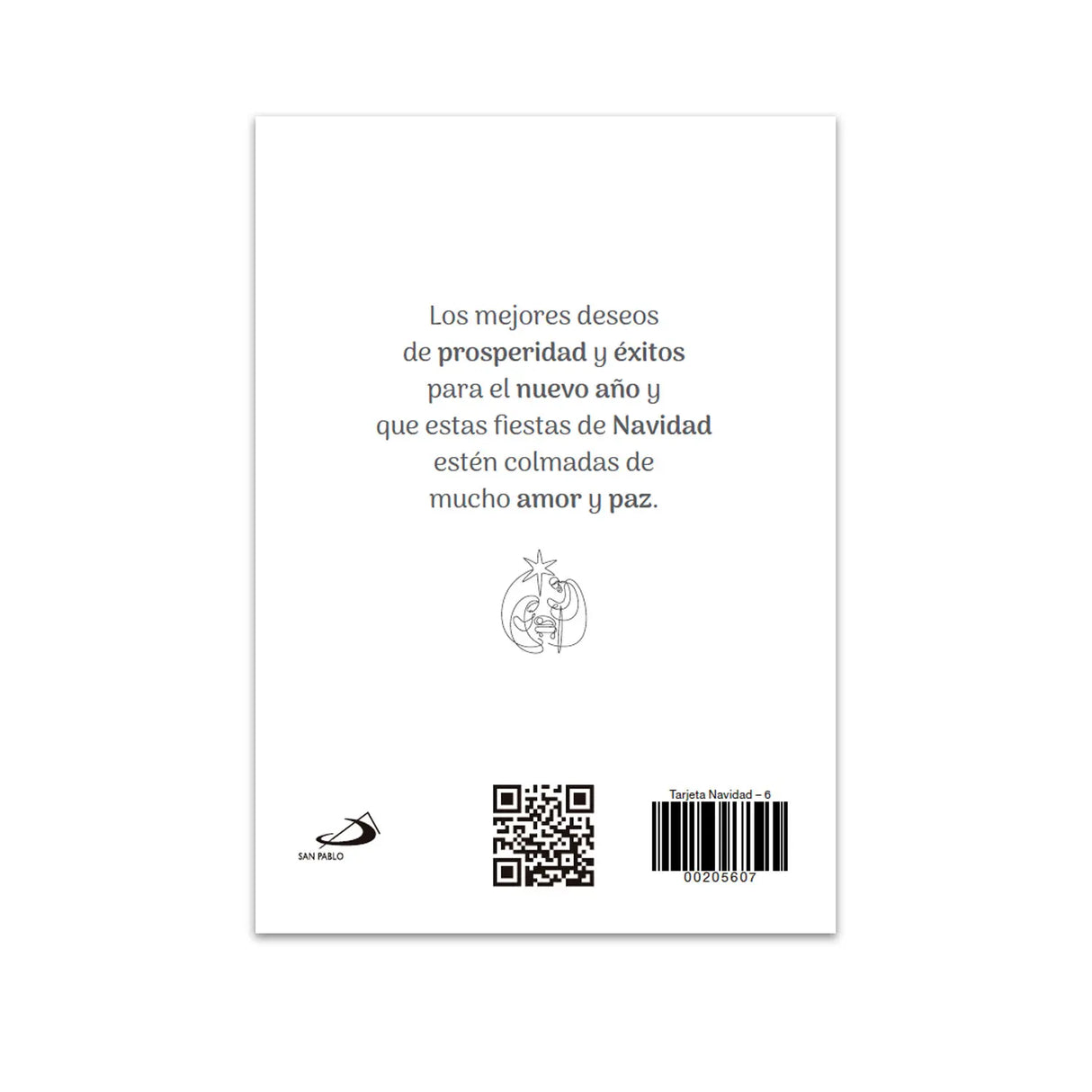 Tarjetas de Navidad Modelo 6 ( 25 unidades)