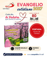Evangelio Cotidiano 2027 - PORTADA FLORES - Letra Normal