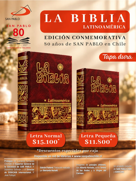 La Biblia Latinoamérica – Letra normal Edición Conmemorativa